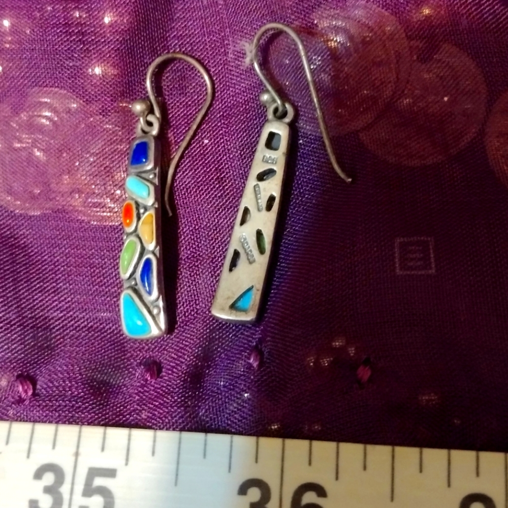 Vintage southwest style earrings.